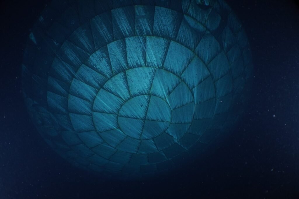 Artemis II Orion heat shield photographed underwater after splashdown — US Navy